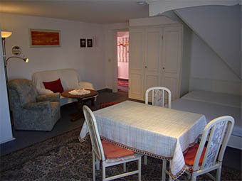 Ferienwohnung Wohnzimmer