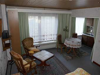 Ferienwohnung Wohnzimmer